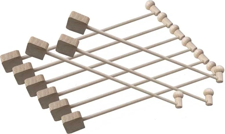 MARIONETINO – Tyčka k bábke – 9 ks