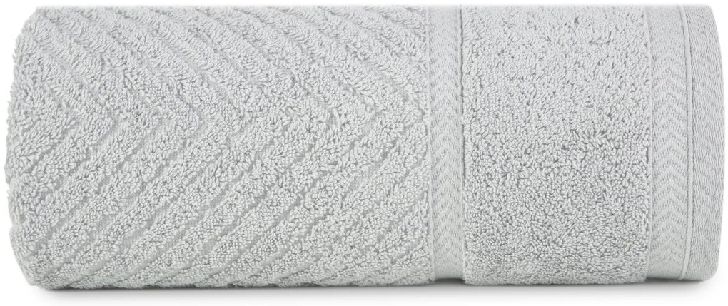 BAVLNENÝ UTERÁK KALIA4 50X90 CM STRIEBORNÁ