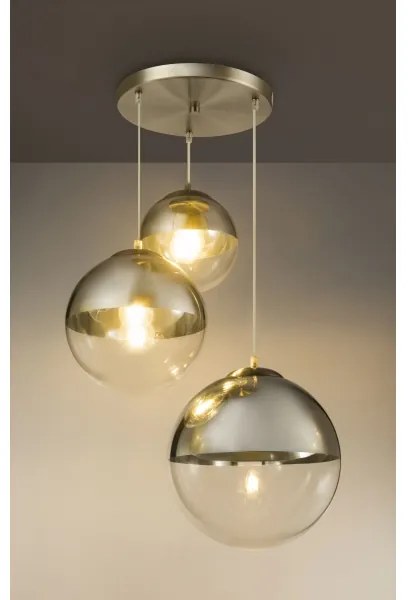 GLOBO 15851-3 - Luster na lanku VARUS 3xE27/40W/230V