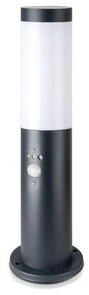 V-Tac Vonkajšia lampa so senzorom 1xE27/60W/230V IP44 45cm antracit 8965