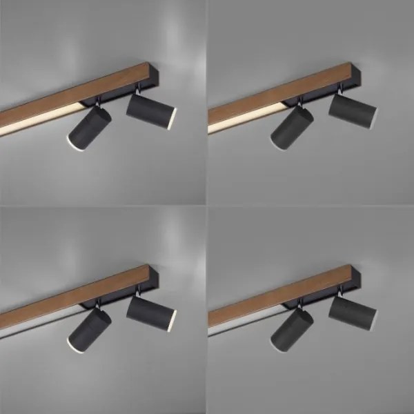 Paul Neuhaus 6121-79 - LED Stmievateľné svietidlo PURE 4xLED/4W/230V + LED/9W + DO