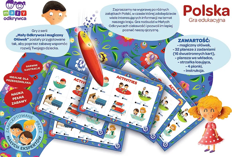 Trefl Gry Vzdelávacia hra Magic Pencil Poľsko Trefl 02114