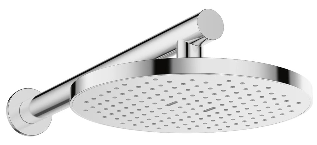 Invena Kalitea, podomietková sprchová súprava, 2-funkčná batéria, chrómová, INV-BS-72-001-V