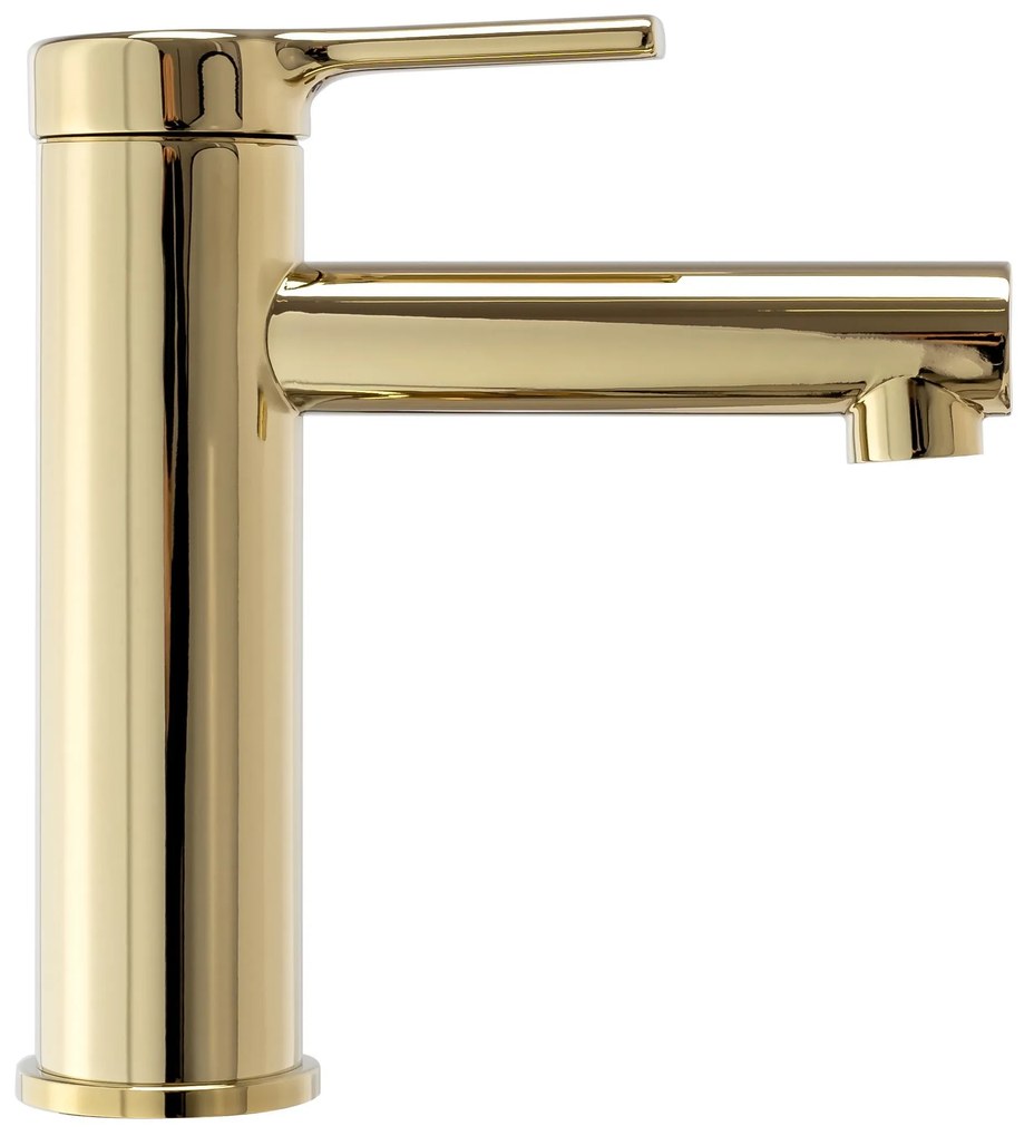 Rea Pixel, umývadlová batéria h-165, zlatá lesklá, REA-B2018