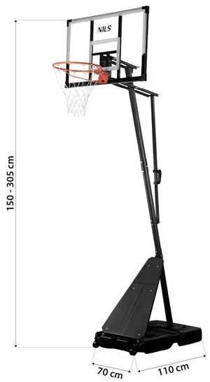 Basketbalový kôš NILS ZDK255
