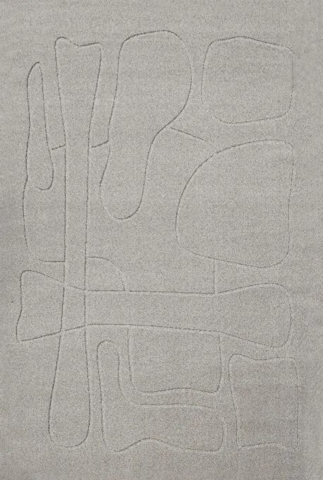 Koberec Agnella Morphic Morphic sivý