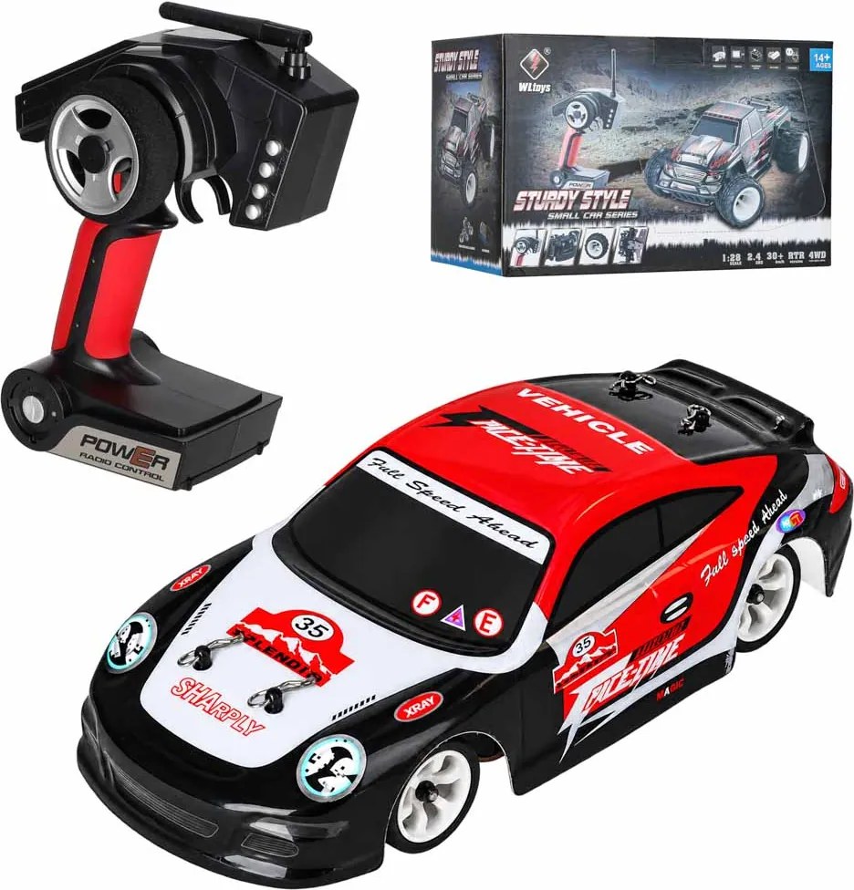 KIK RC auto WLToys K969 Drift 1:28 4WD RTR 2,4 GHz 30 km/h