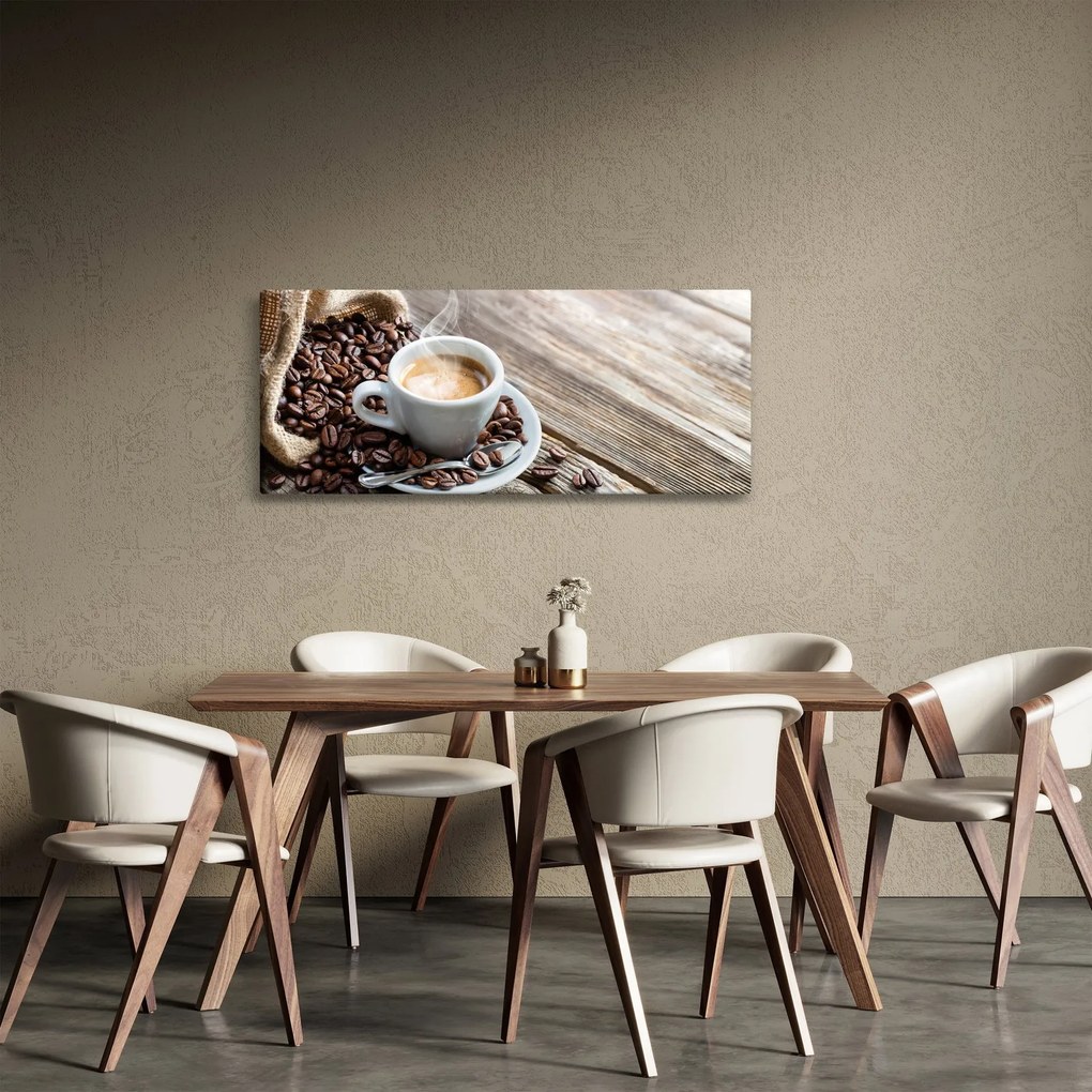 Obraz - Espresso (120x50 cm)