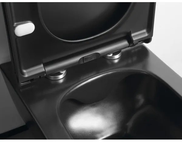 Sapho - Závesné WC AVVA keramika/čierna