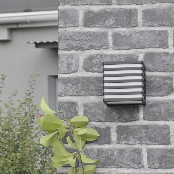 LED vonkajšie nástenné svietidlo MAXWELL LED/10W/230V IP54 antracit