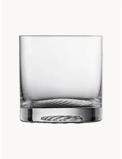 Krištáľové poháre na whisky Echo, 4 ks