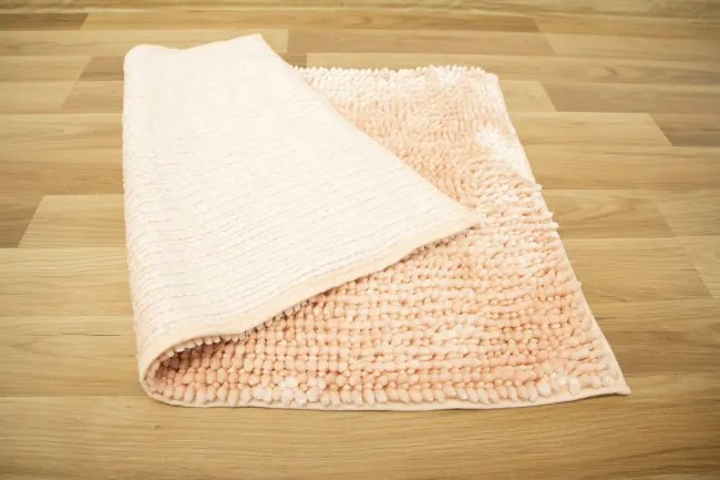 Kúpeľňový koberček Shiny Chenille ružový
