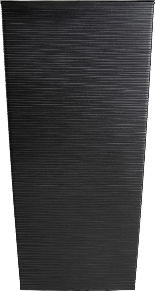 PLASTOVÝ KVETINÁČ PORTO RIFLO 75X39,5X39,5 CM ČIERNA
