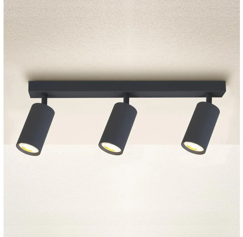 Brilagi - Bodové svietidlo SELE 3xGU10/30W/230V antracit WO-G5-OEM