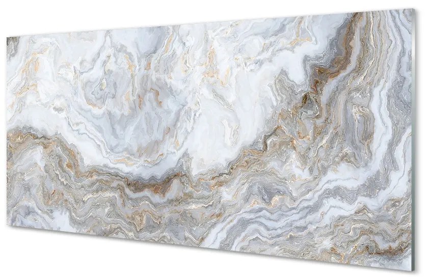 Obraz na skle Marble kameň škvrny 125x50 cm