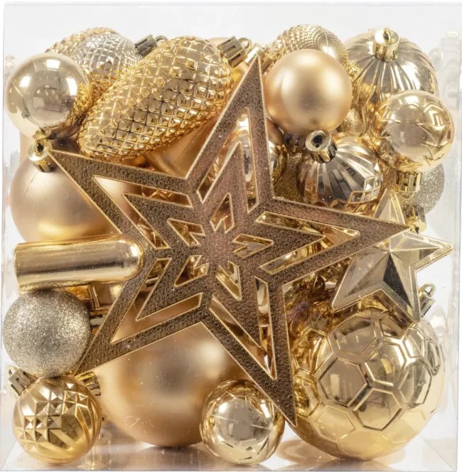 Vianočné ozdoby SYSD1688-199 (45ks)