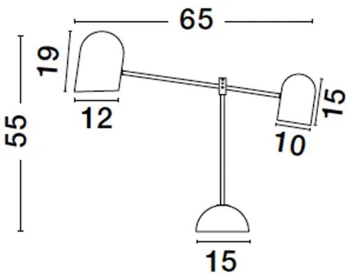 Stolová lampa Nela