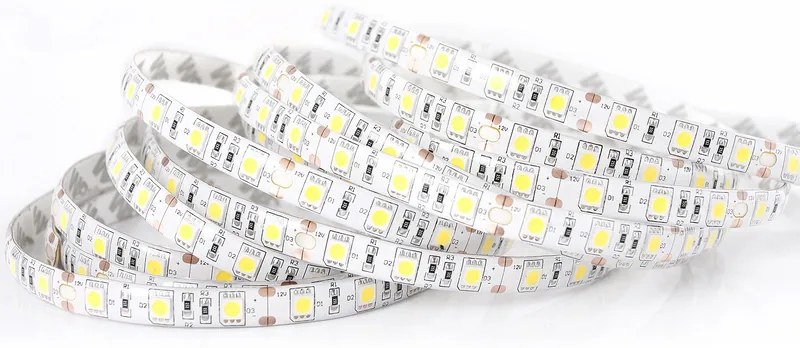 ECOLIGHT LED pásik - 5050 - 12V - 5m - 72W - 300 diód - IP63 - neutrálna biela