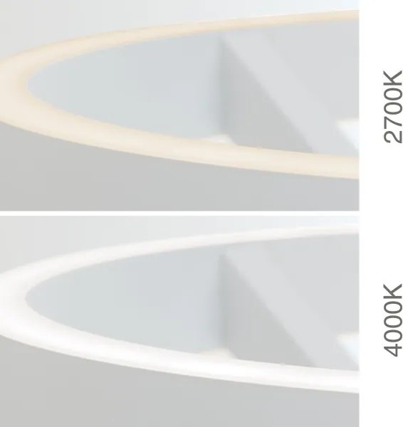 Orion - LED stmievateľná stojacia lampa KOLK LED/40W/230V 2700/4000K biela