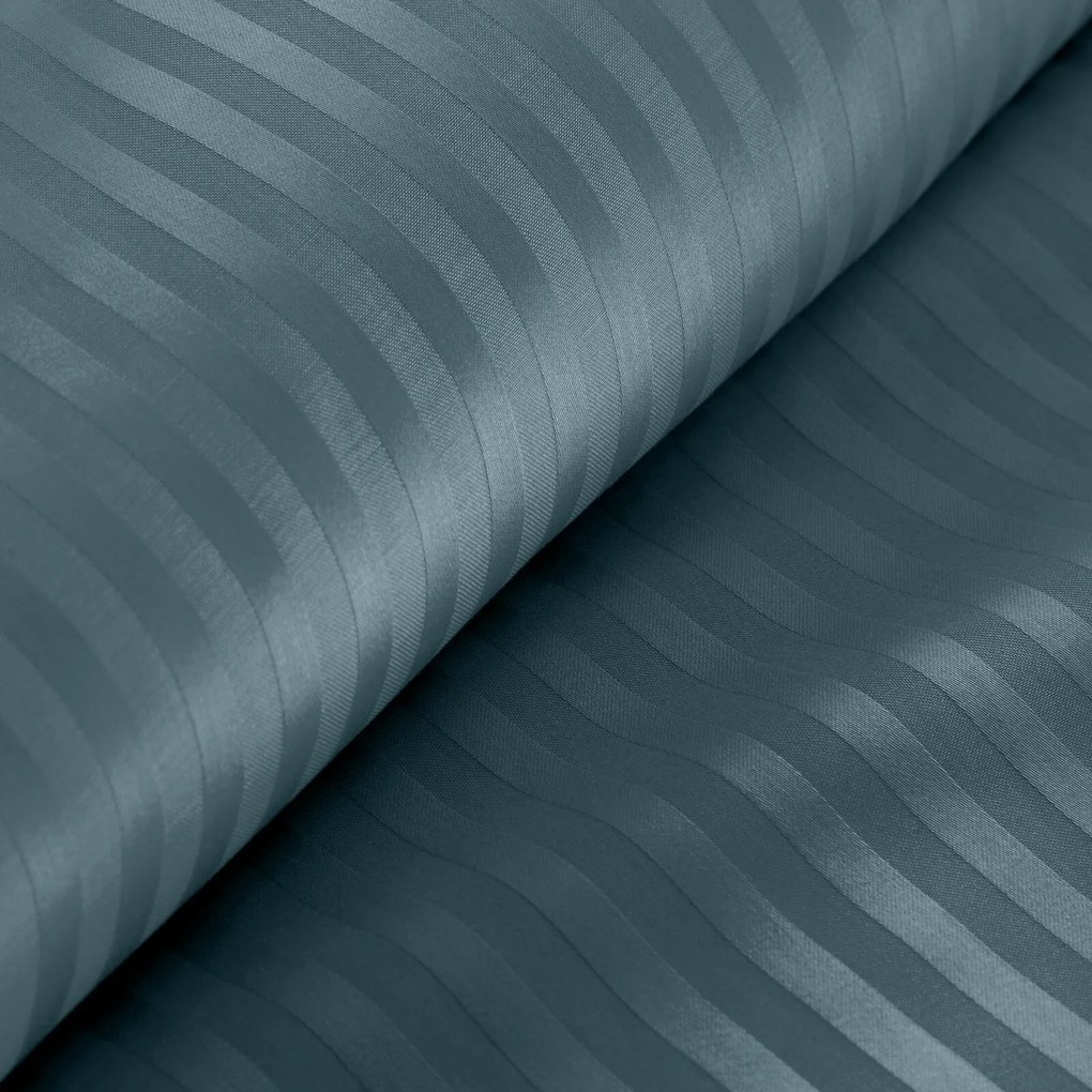 SATÉNOVÉ OBLIEČKY VERA 160X200 CM, 2 KS 70X80 CM SVETLOMODRÉ