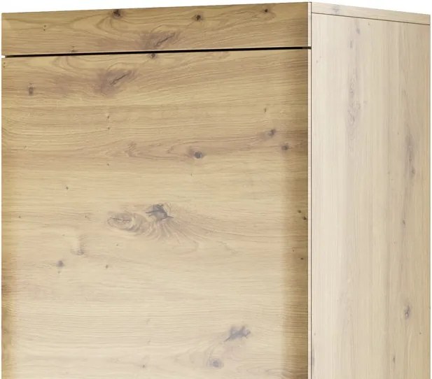 Vysoká vitrína Nordi, dub artisan