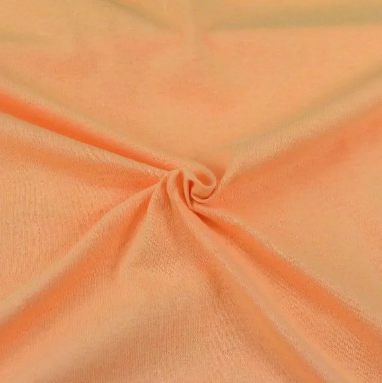 Jersey prestieradlo Lososové 200x220 cm