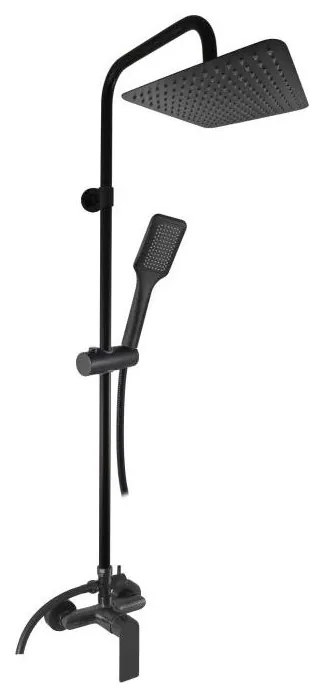 RAV Slezák NL182.5/7-04CMAT - Sprchová sada s batériou NIL matná čierna