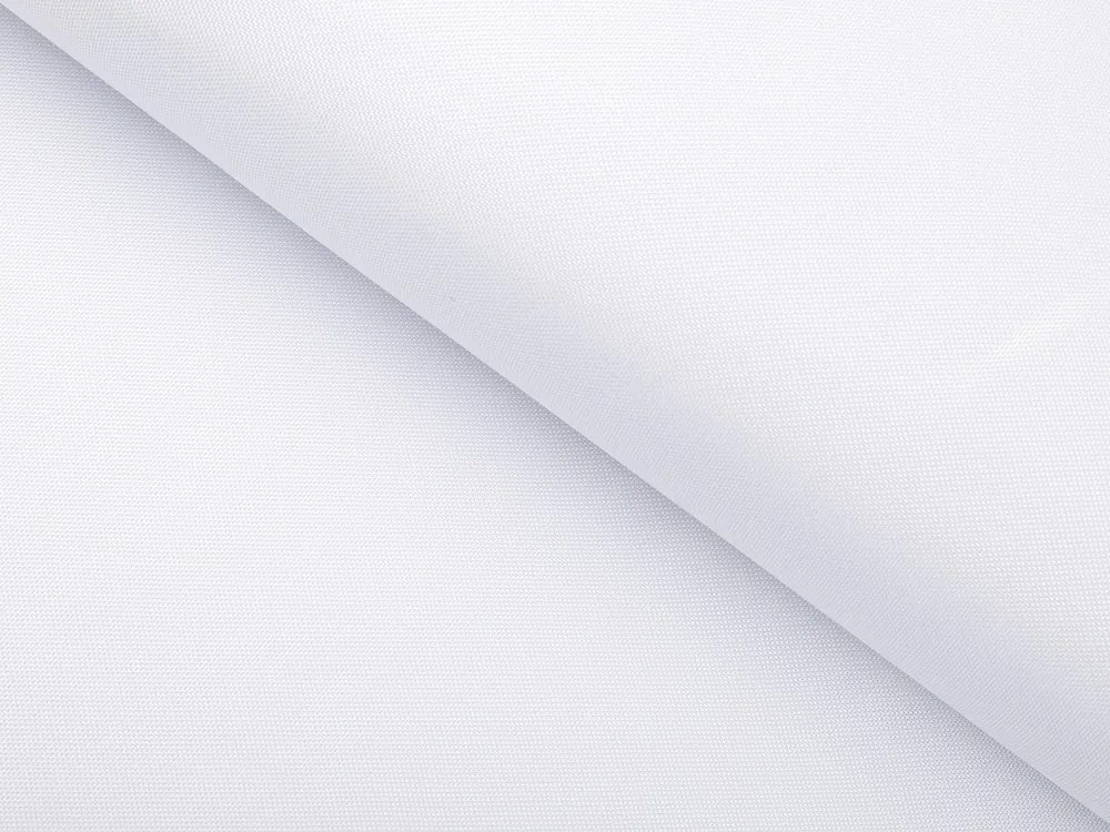 Biante Teflónový behúň na stôl TF-068 Biely bez vzoru 20x120 cm
