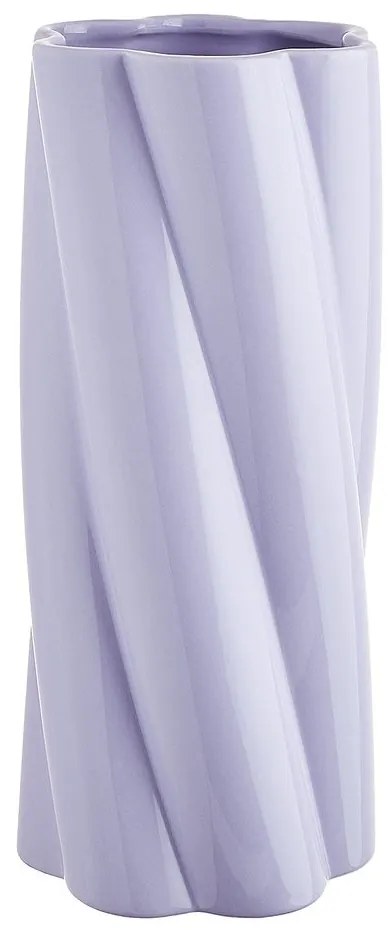 TWIST Váza 30 cm - sv. fialová