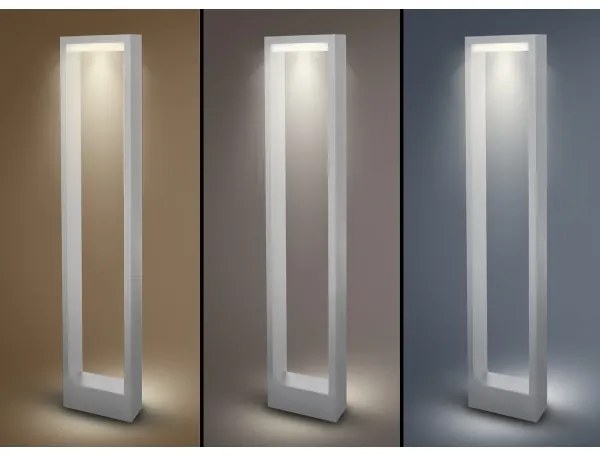 Brilagi - LED Vonkajšia lampa RAGUSA LED/7W/230V 3000/4000/6000K biela IP54 80 cm