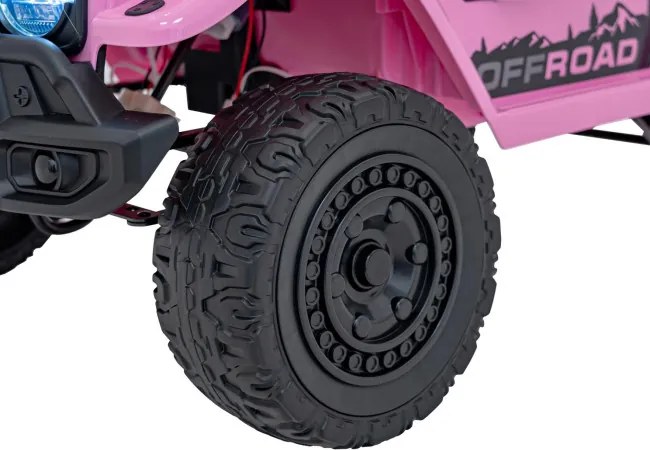 Elektrické autíčko Off-Road CLIMBER ružové