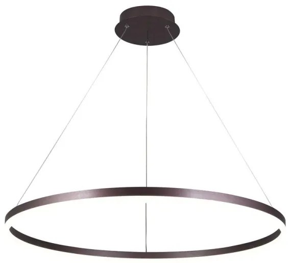 LED Stmievateľný luster na lanku LED/55W/230V 3000-6500K + diaľkové ovládanie