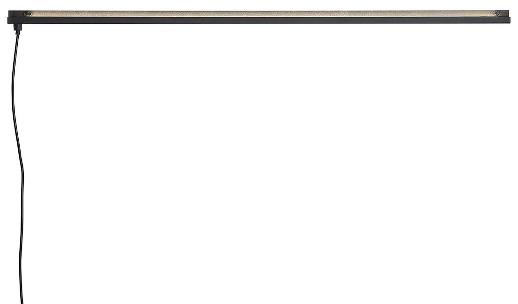 Moderné nástenné svietidlo čierne vrátane LED - Letterbox