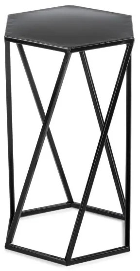 Stojan na kvety 40x24 cm čierna