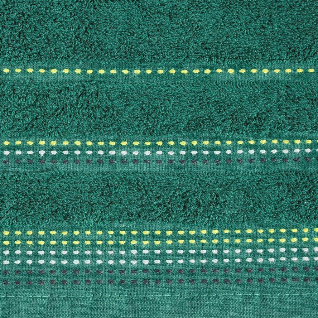 FROTÉ UTERÁK POLA29 SADA 6KS 50X90 CM TMAVOZELENÁ