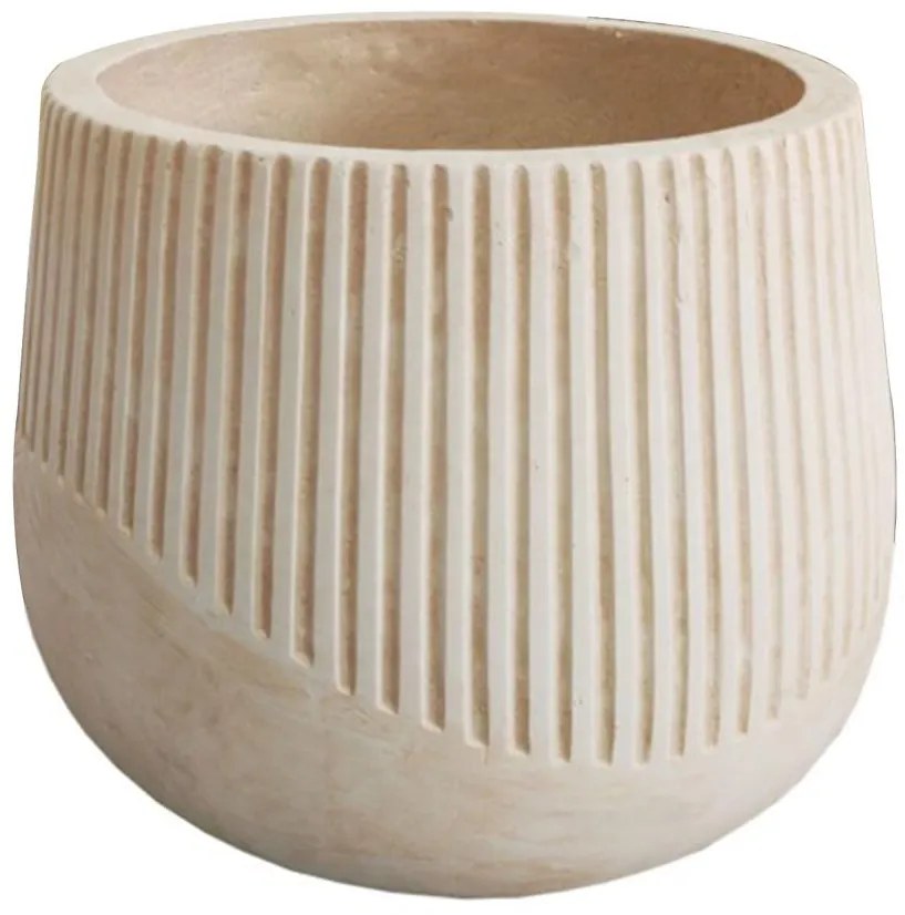 KVETINÁČ HC30020-3S 24X24X21 BÉŽOVÝ