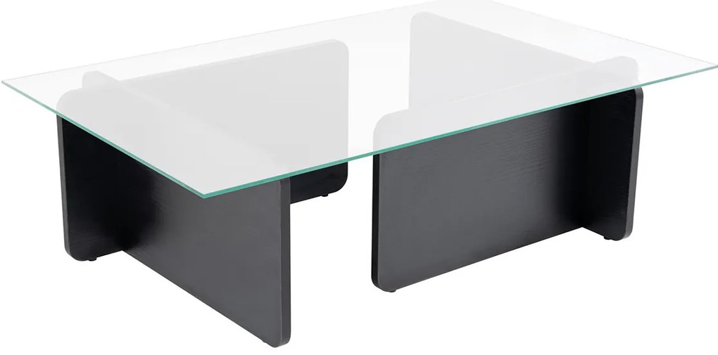 Konferenčný stolík Flavio Wooden Black