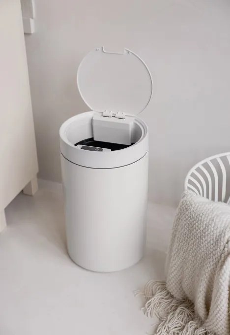 Odpadkový kôš JUNK biely 17 l