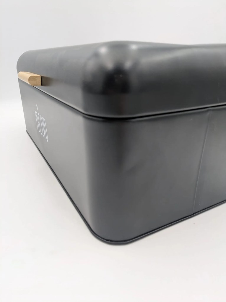 Orion 2. akosť - Čierny chlebník, veľký s nápisom PEČIVO, plechový