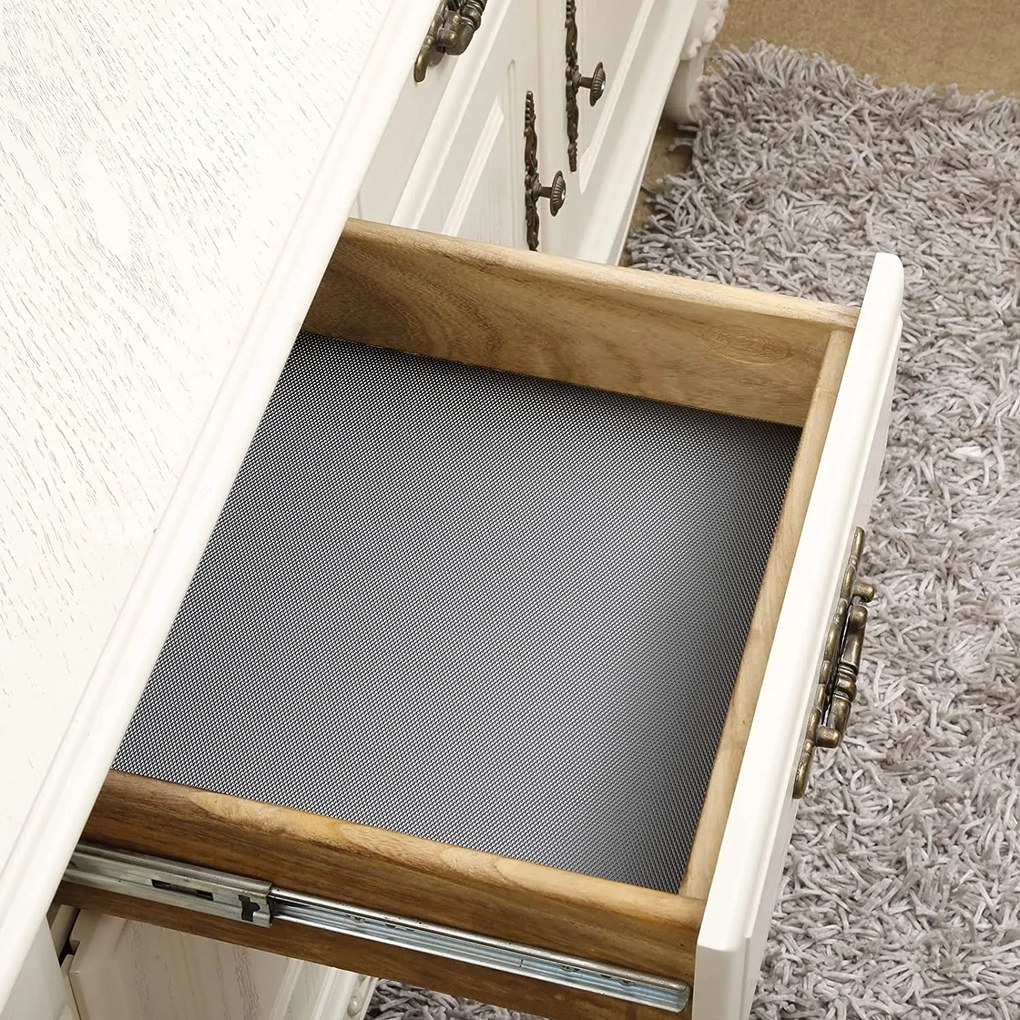 Protišmyková podložka do zásuvky LARGO 48 x 300 cm - šedá