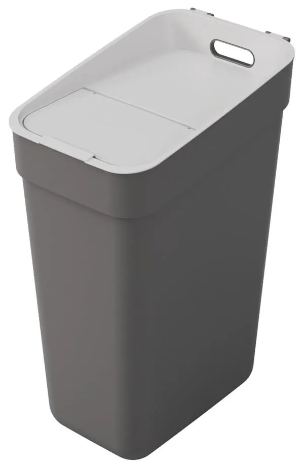 Tmavosivý odpadkový kôš Curver Ready To Collect, 30 l