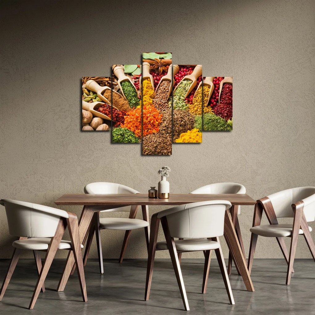 Obraz - Korenie z celého sveta (150x105 cm)