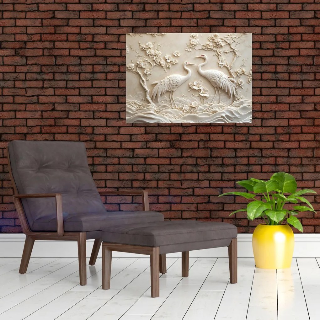 Obraz - Čínsky vzor (70x50 cm)