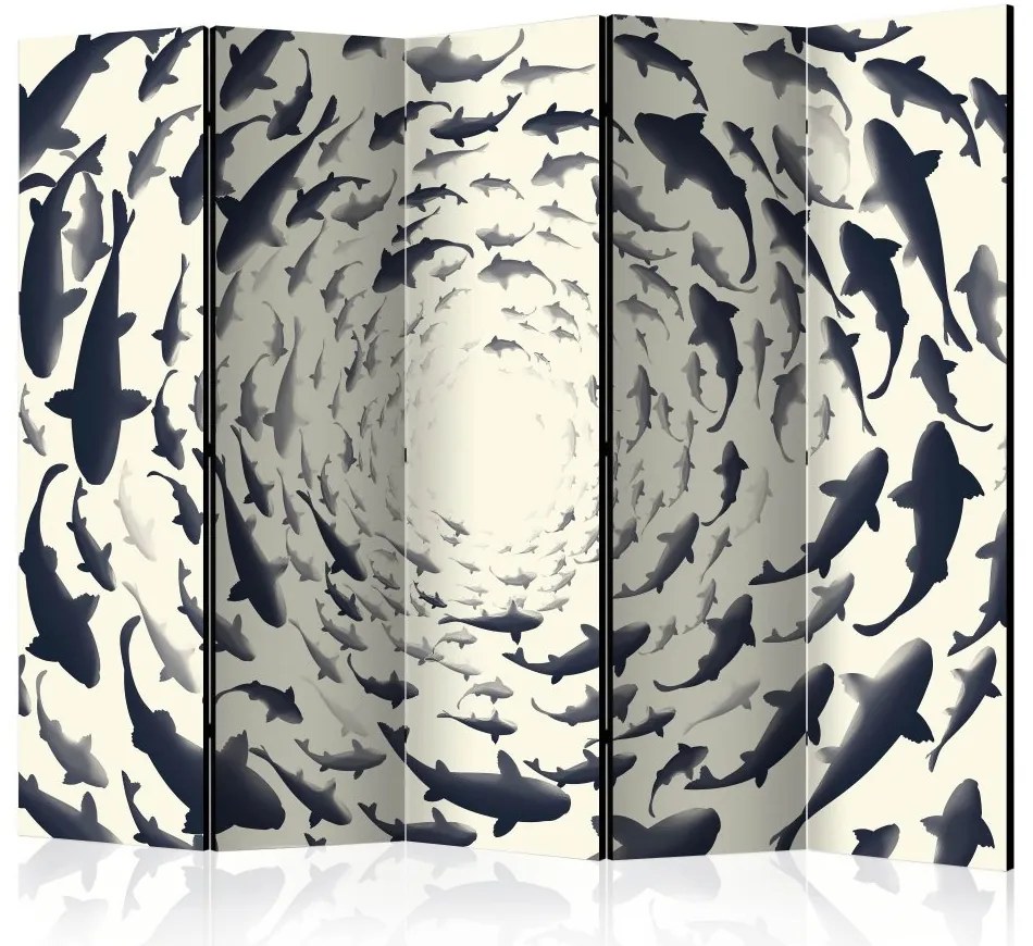 Artgeist Paraván - Fish Swirl II [Room Dividers]