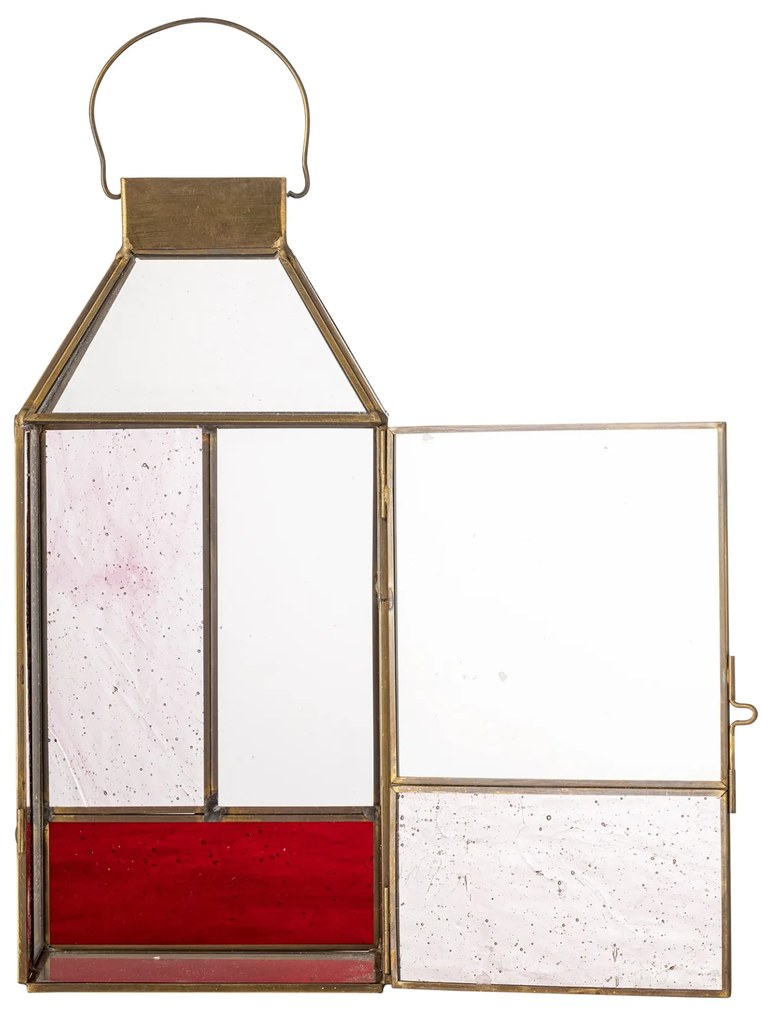 Bloomingville Lampáš Drew Colour Glass Rose 34 cm