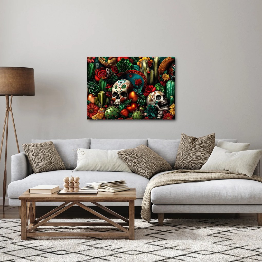 Obraz - Mexický koncept (70x50 cm)