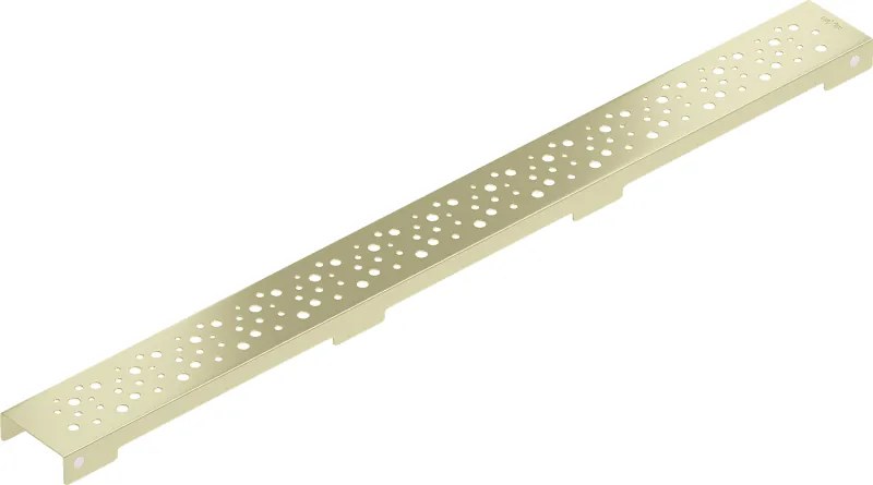 Mexen Flat M12 krytka žľabu 60 cm, zlatá matná, 1A21060