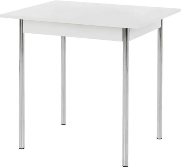 Sconto Jedálenský stôl KOELN II biela/chróm