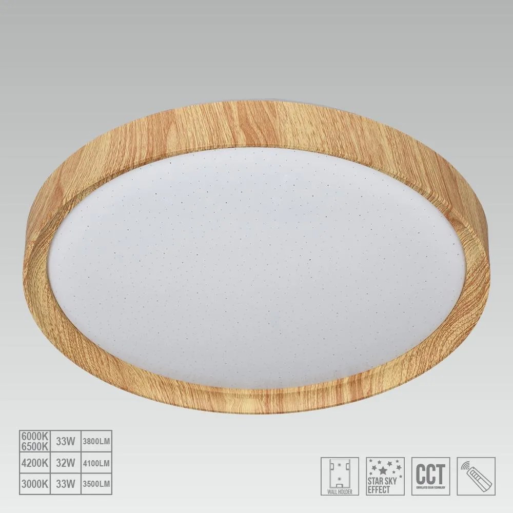 Moderné svietidlo PREZENT WOODEN LED 71330