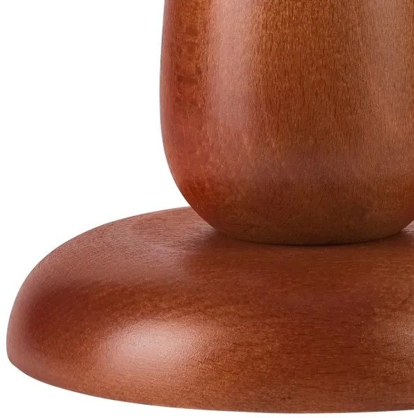 Stolná lampa PERA 1xE27/60W/230V hnedá/buk